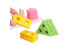 Wooden Intellectual Geometric Shape Matching Five Column Blocks Educational & Learning Toys